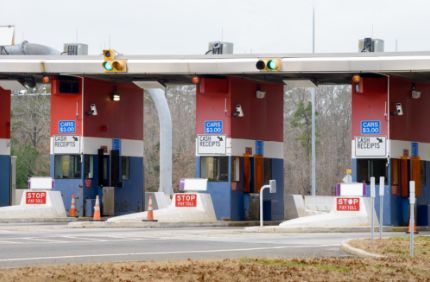 toll plaza and highway traffic management system